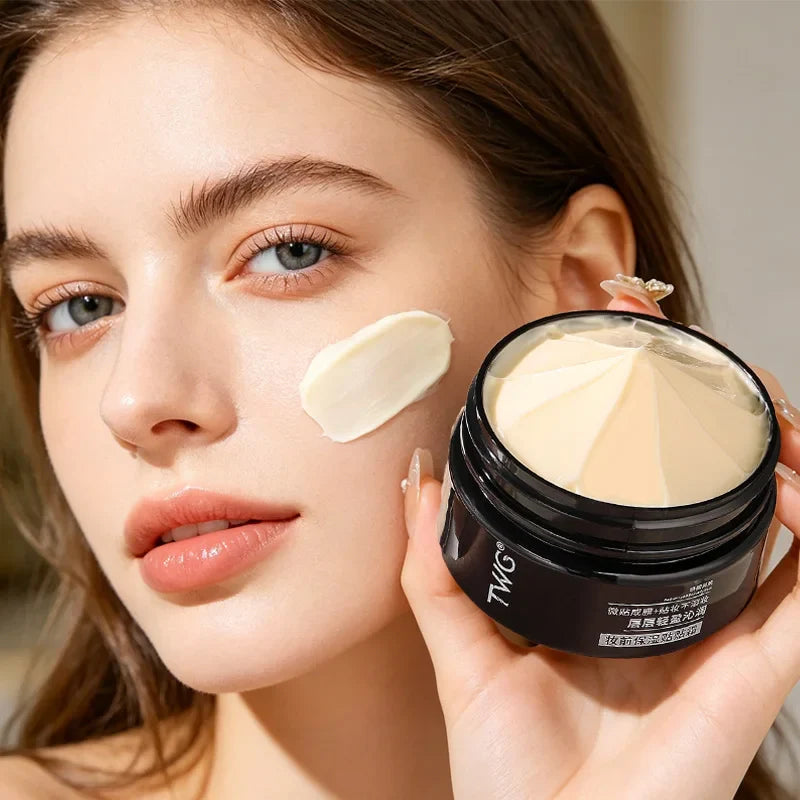 Pre-Makeup Moisturizing Primer Cream – Waterproof & Sweat-Proof