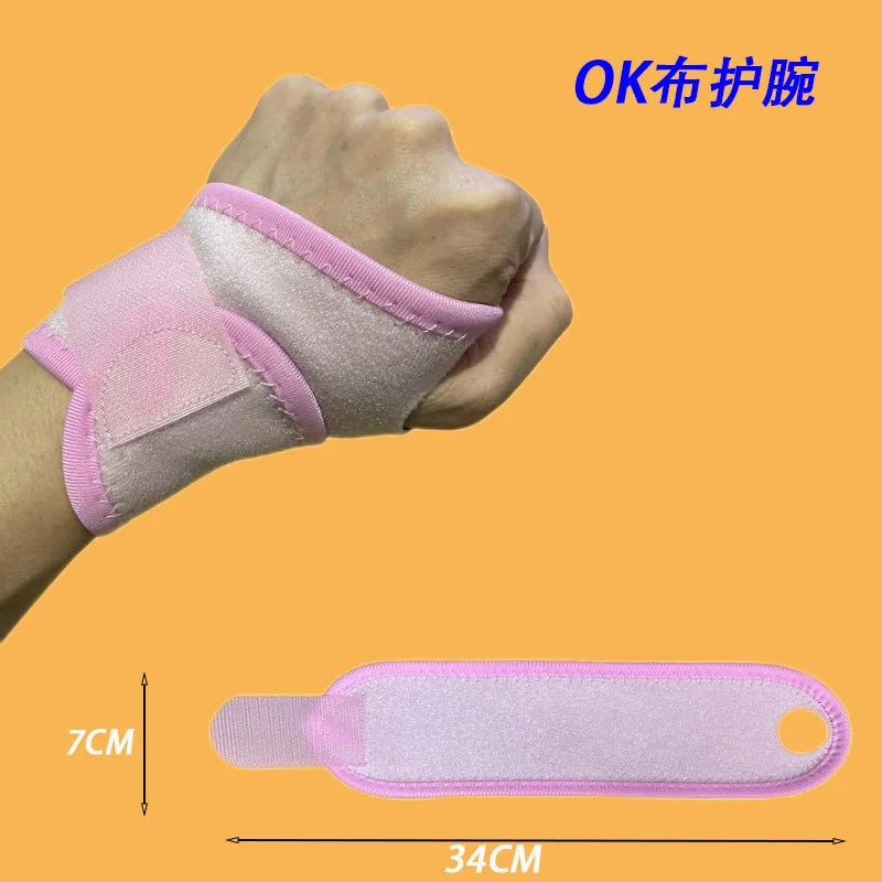Sports Wrist Guard – Sprain & Tendon Support Brace Sports Wrist Brace Peaceful Pleasures Health and Wellness Pink