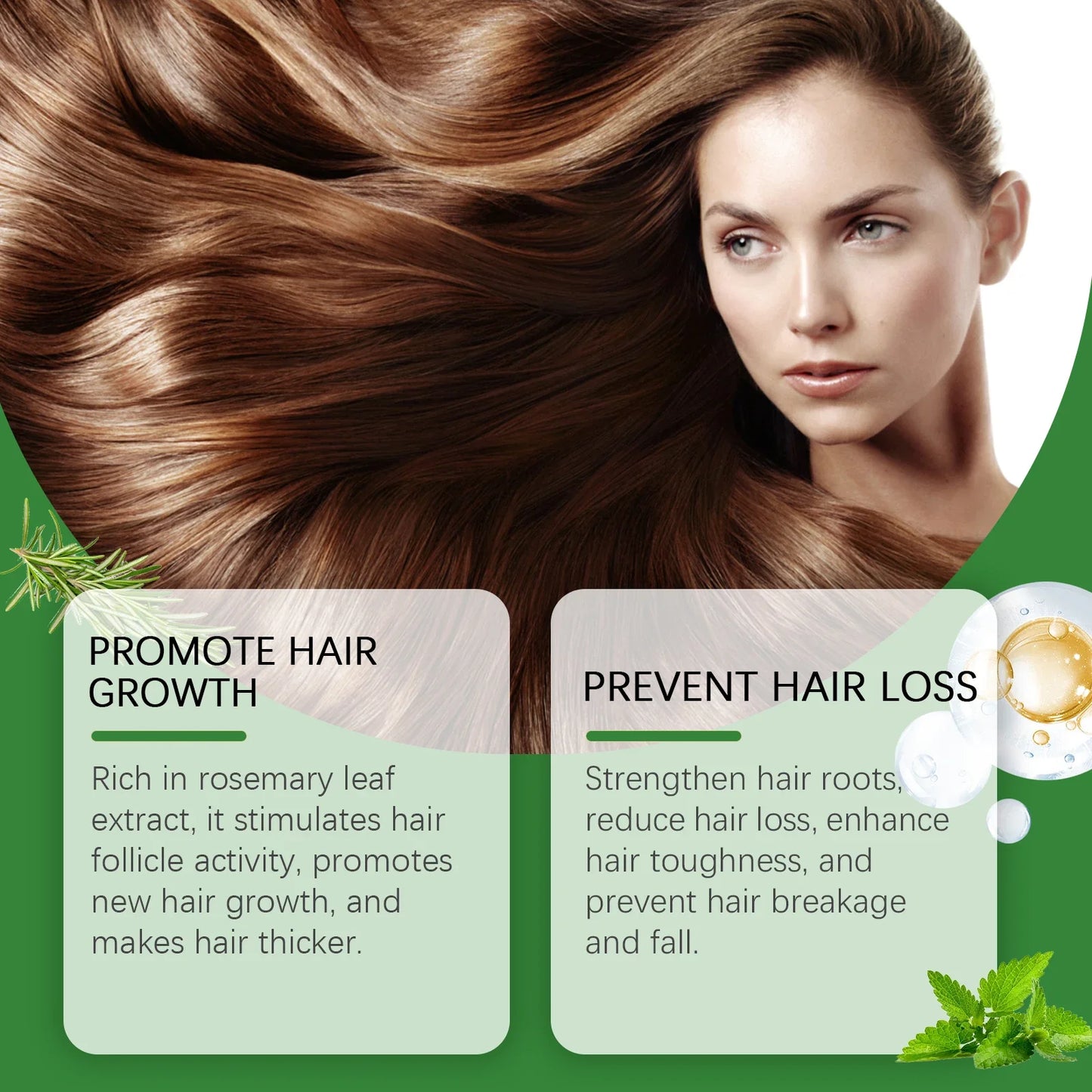 HOEGOA Rosemary Hair Growth Spray – Anti-Baldness Scalp Treatment