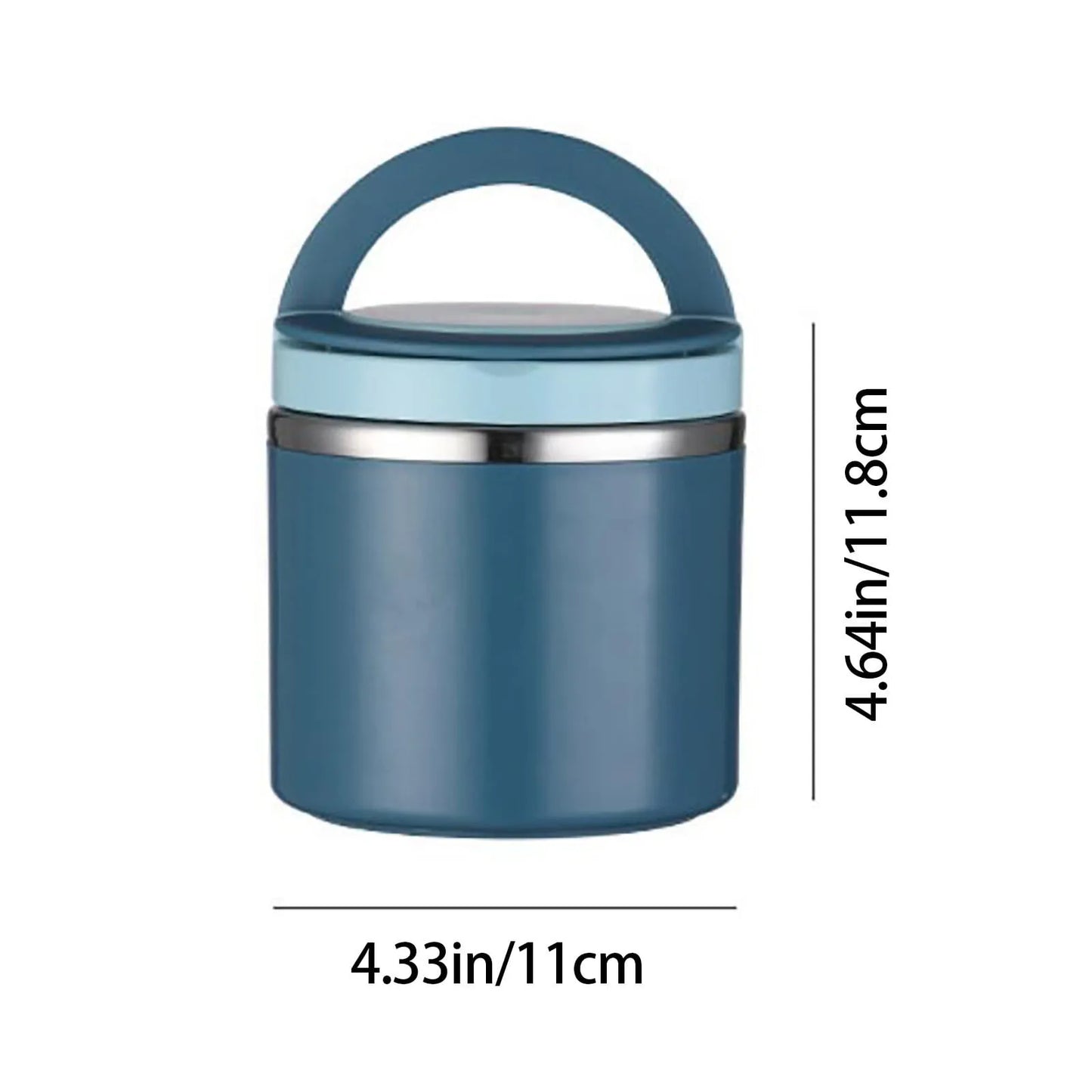 21 Oz Stainless Steel Vacuum Insulated Food Thermos Jar