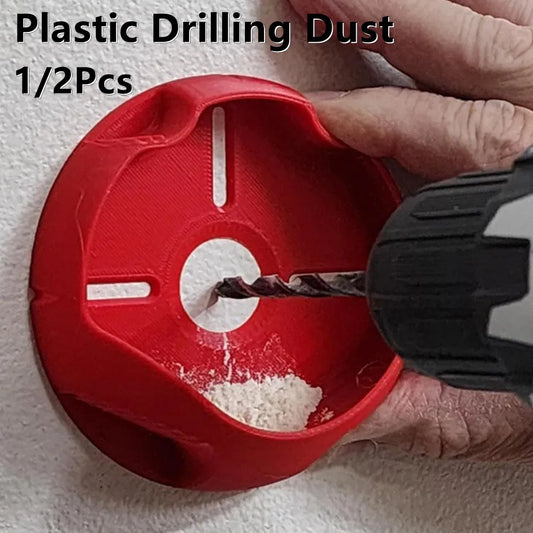 Plastic Drill Dust Collector Cover | 1-2 Pack | Clean Drilling Drill Dust Collector Peaceful Pleasures Health and Wellness