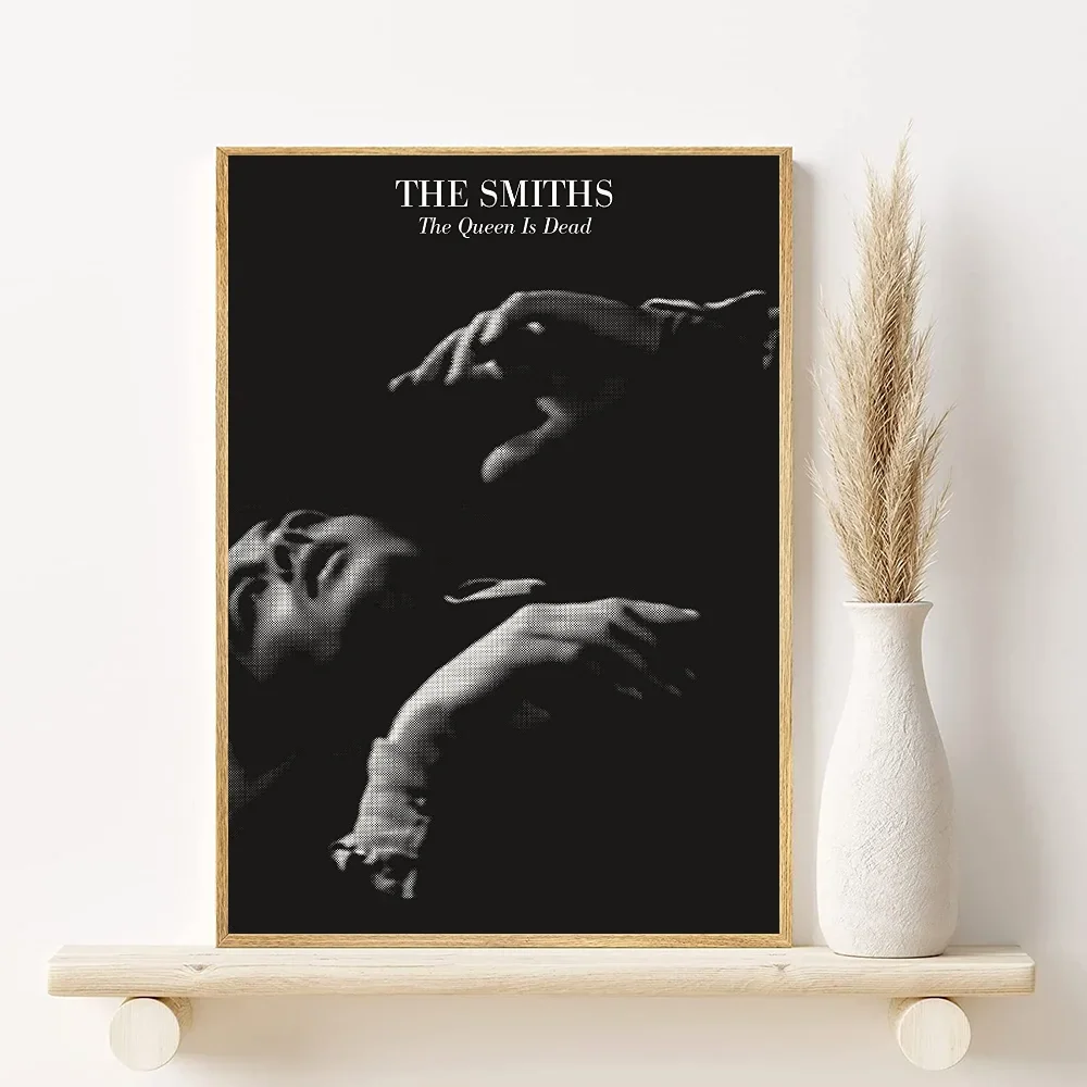 The Smiths Rock Band Minimalist Canvas Poster | Wall Art Print Canvas Wall Art Peaceful Pleasures Health and Wellness z1 20x30cm Unframed