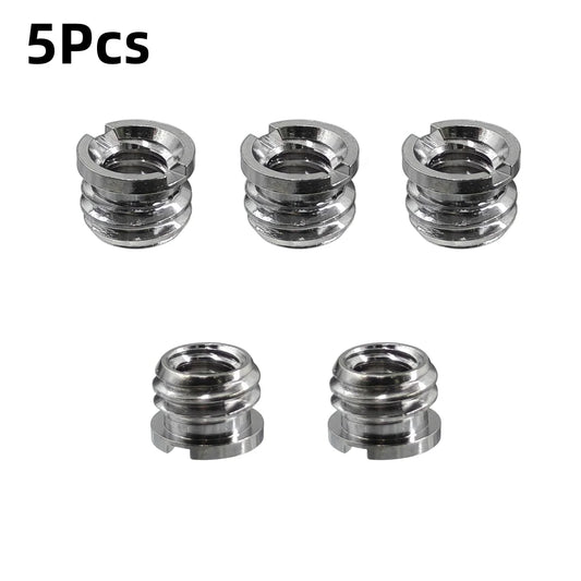 5-Pack 1/4 to 3/8" Camera Tripod Adapter Screws | VeFly Camera Tripod Adapter Oasis Select 5pcs