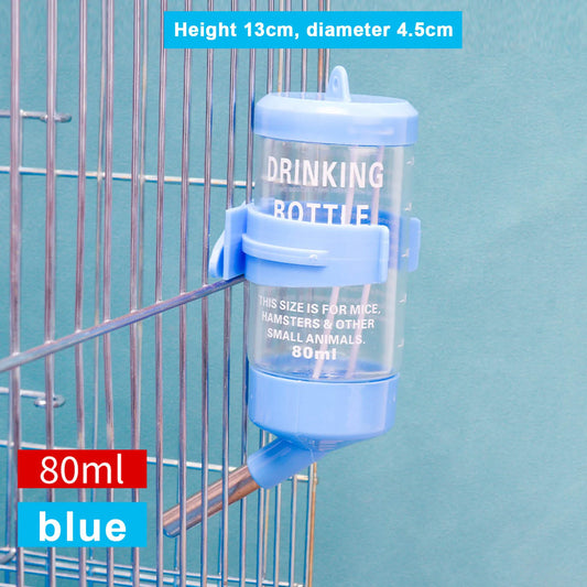 Hamster Drinker Water Bottle No Drip Small Animal Water Dispenser Pet Drinker Stand for Dog Guinea Pig Squirrel Rabbit Peaceful Pleasures Health and Wellness