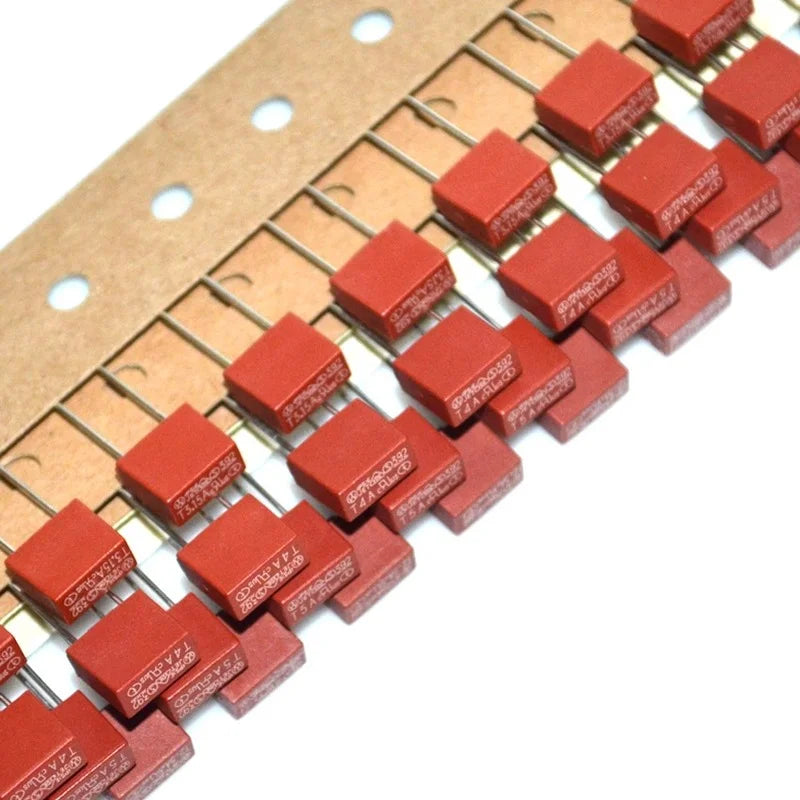 10values 50pcs Square Plastic Fuse 392 0.5A 1A 2A 2.5A 3.15A 4A 5A 6.3A 8A 10A 250V for LCD TV Power Board Fuse Kit Peaceful Pleasures Health and Wellness