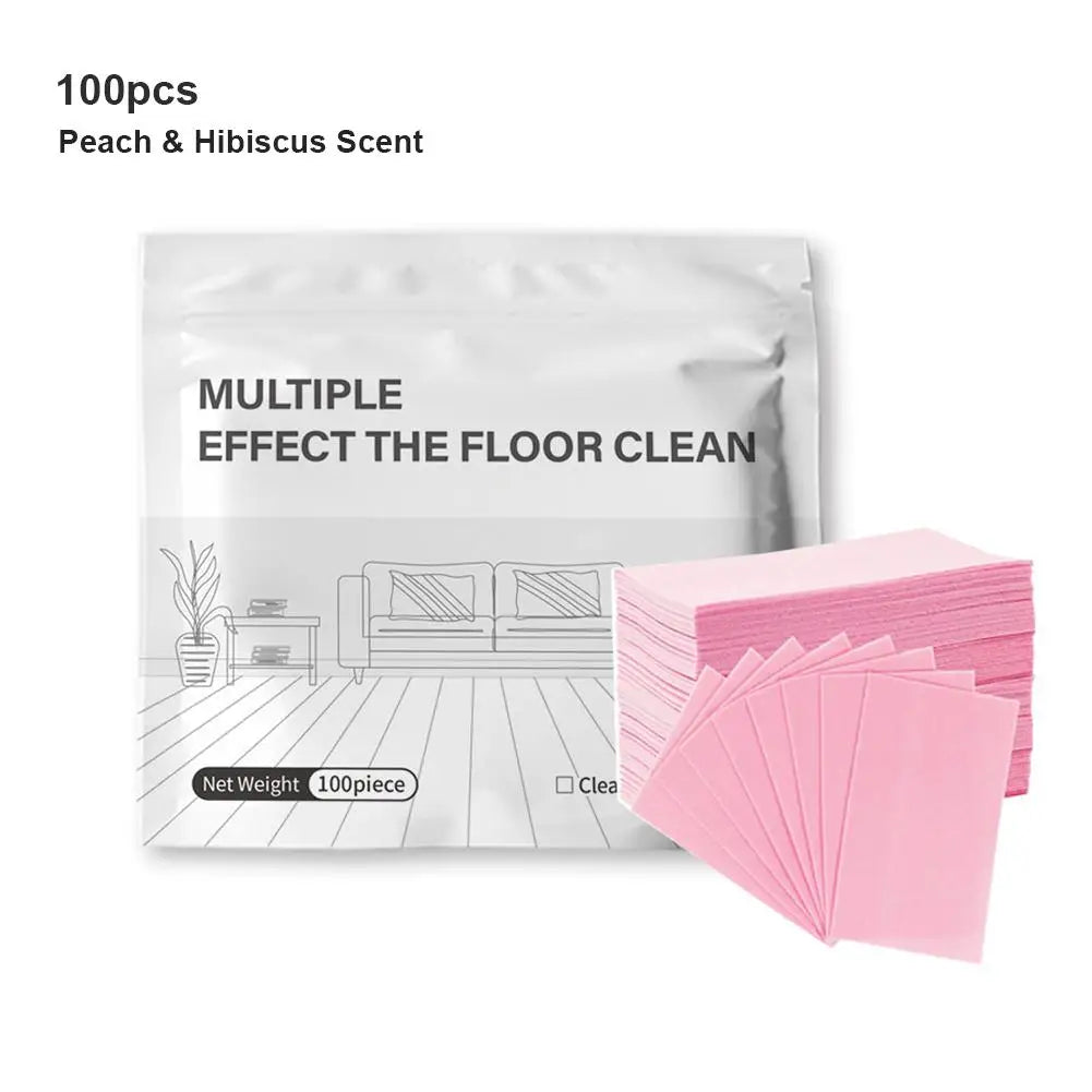 100-Pack Water-Soluble Floor Cleaner Tablets | Multi-Scent