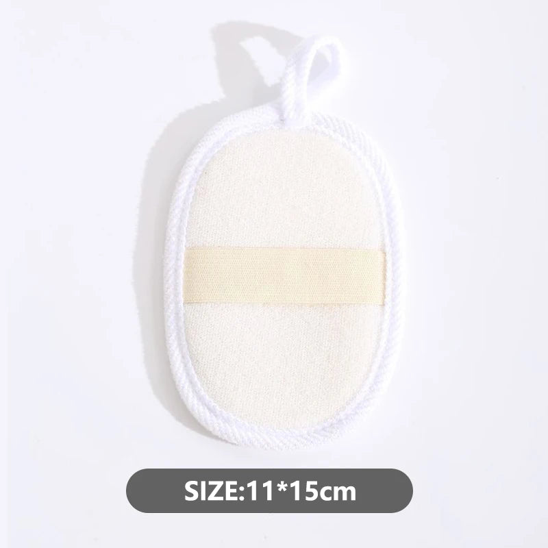 Natural Loofah Bath Sponge – Soft Exfoliating Shower Brush