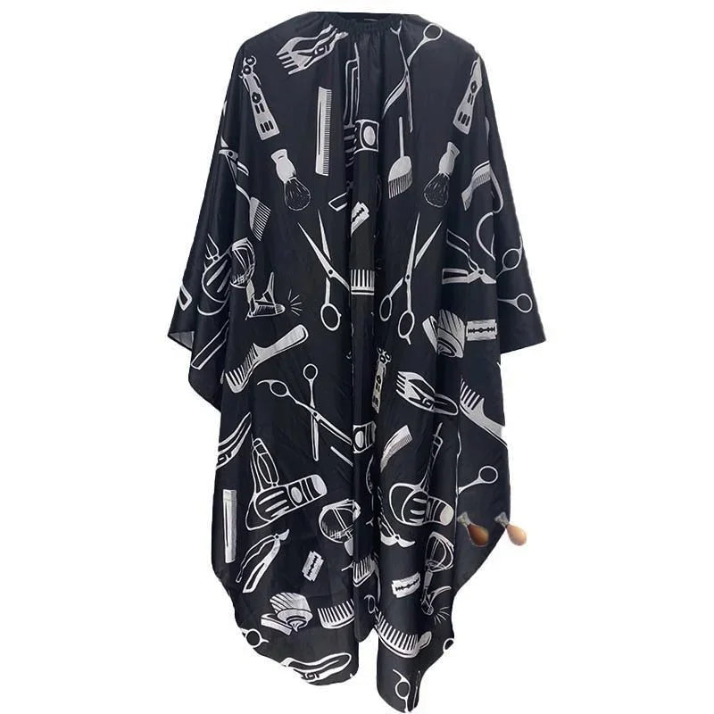 Professional Waterproof Barber Cape | Salon Hair Cutting Gown