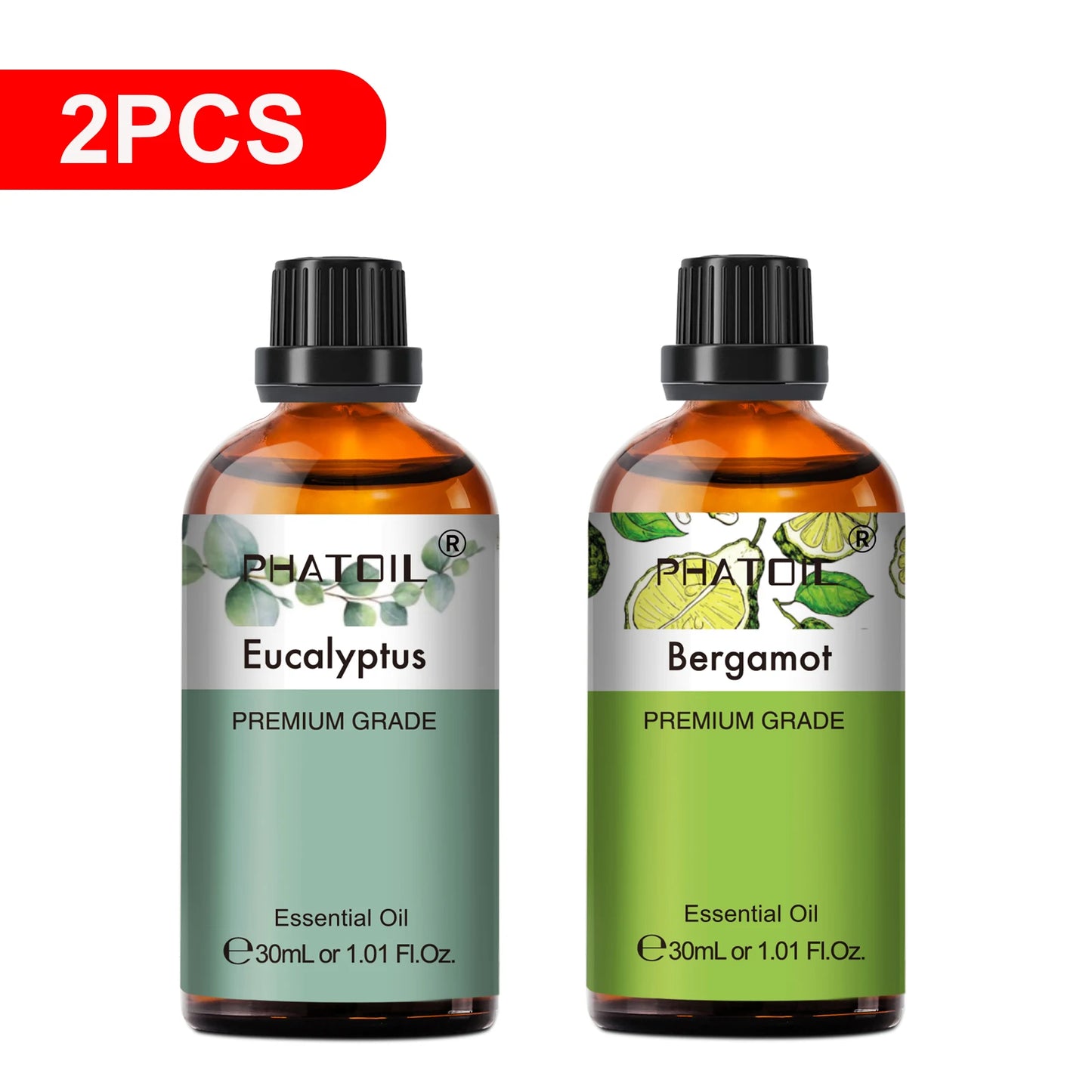 30ml Aromatherapy Essential Oil – Lavender, Lemon, Eucalyptus & More for Diffuser, Candle Making & DIY