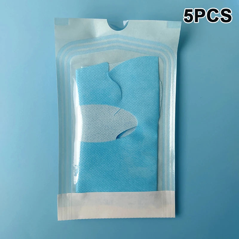Collagen Film Paper Soluble Facial Mask Face Skin Cheek Sticker Forehead Patch Lines Patches Tightening Skin Care Anti-aging Peaceful Pleasures Health and Wellness 5Pcs