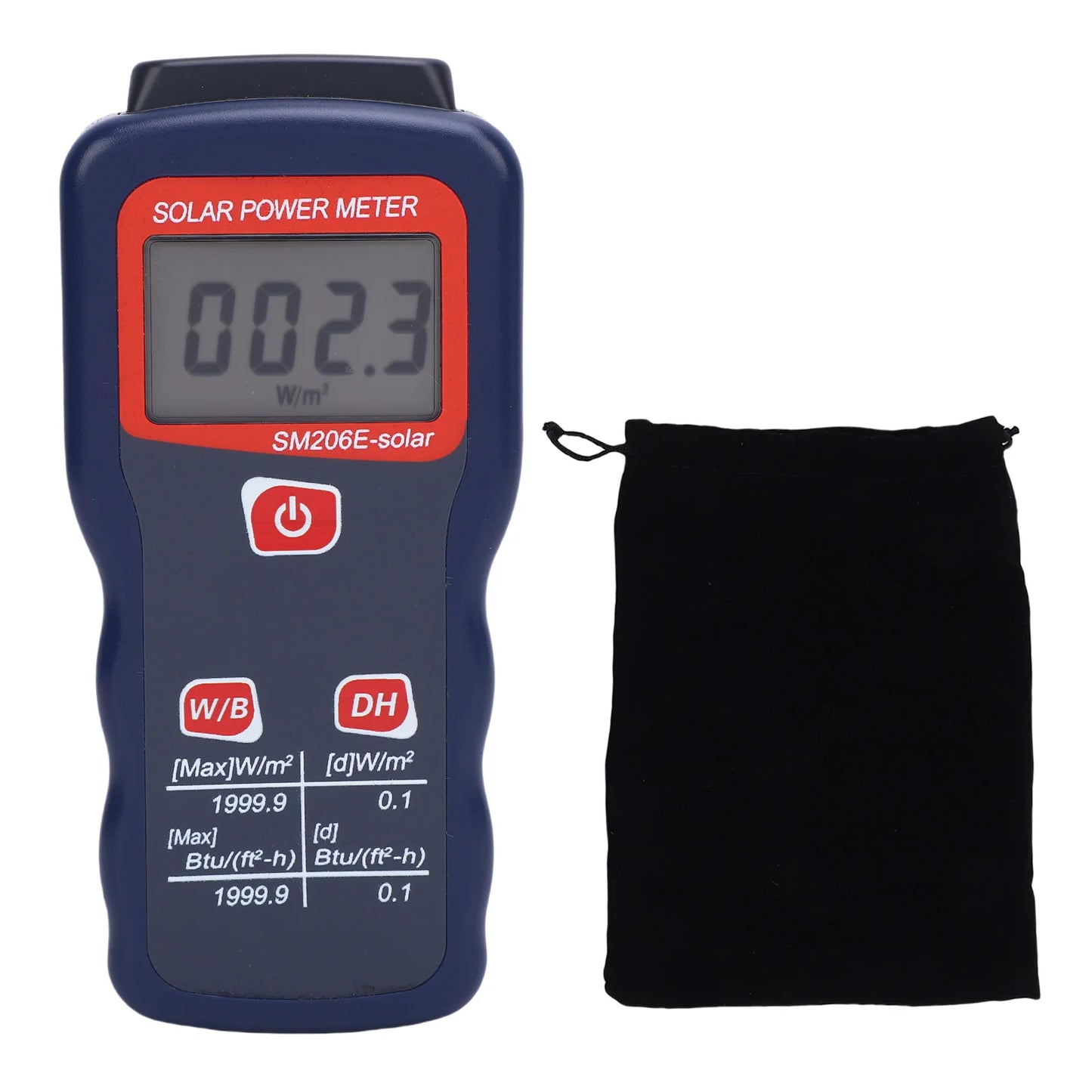 Sun Light Energy Measuring Tester Solar Power Meter Accurate Data