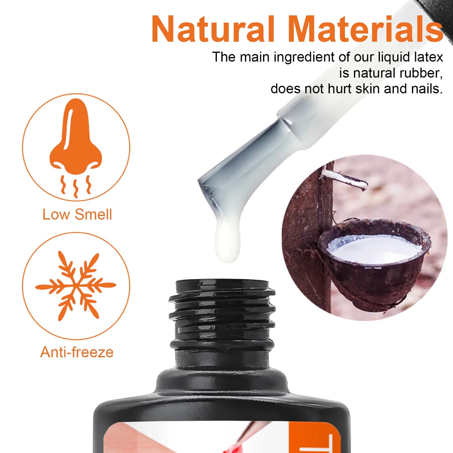 8ml Nail Peel Off Liquid Anti-Overflow Glue Edge Latex Tape, Peel OffCuticle Guard Nails Finger Lacquer Protector, Nail Polish Peaceful Pleasures Health and Wellness
