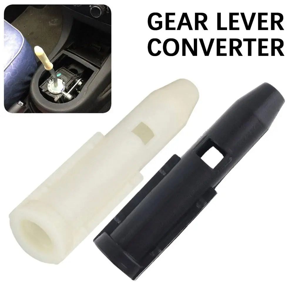 Auto Car Gear Shift Knob Sleeve Adapter Lever for Peugeot 206 106 301 307 308 Citroen C4 White Car Accessories Interior Peaceful Pleasures Health and Wellness