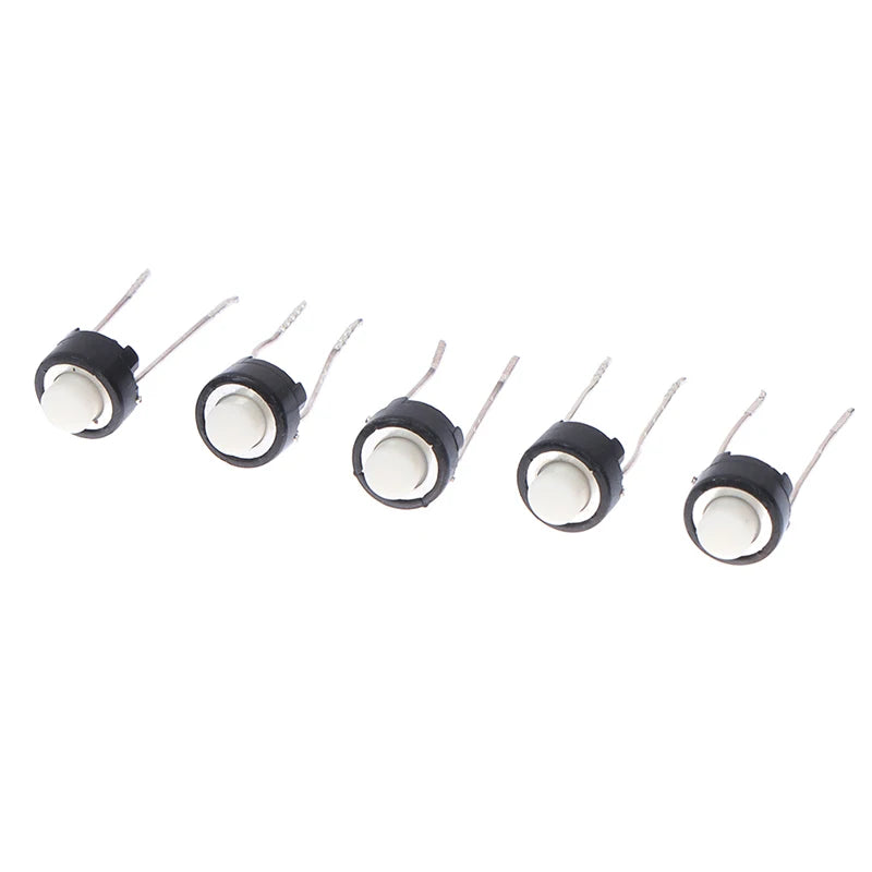 10pcs/lot 6x6x5mm Mini Micro Momentary Tactile Push Button Switch 6*6*5mm 4 Pin ON/OFF Keys Button DIP Micro Switch Accessories Peaceful Pleasures Health and Wellness