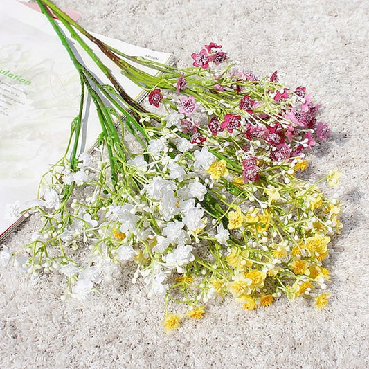 Artificial Baby's Breath Flowers | Wedding & Home Decor Bouquet Artificial Flower Stems Peaceful Pleasures Health and Wellness