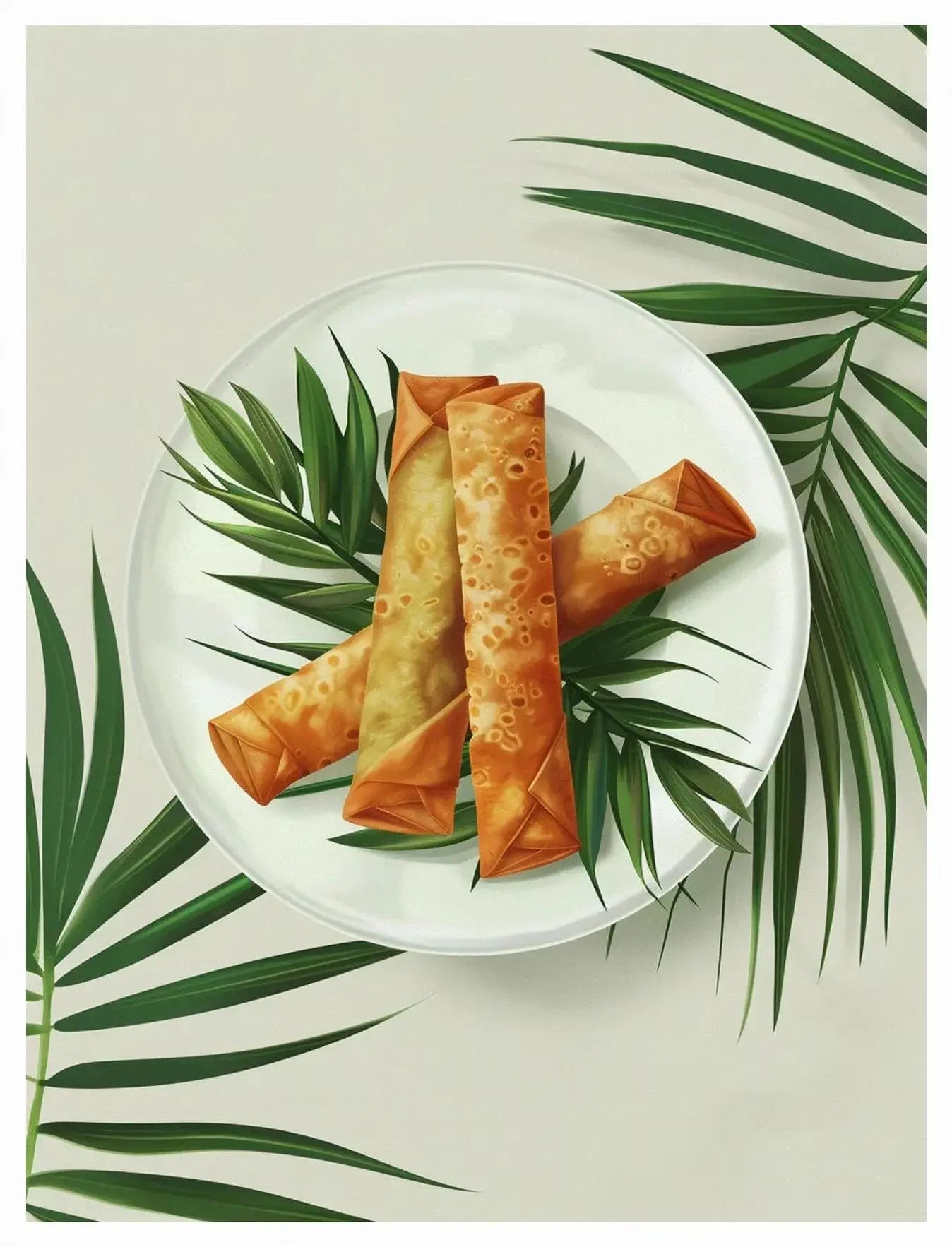 Philippines Street Food Canvas Wall Art | Unframed Poster