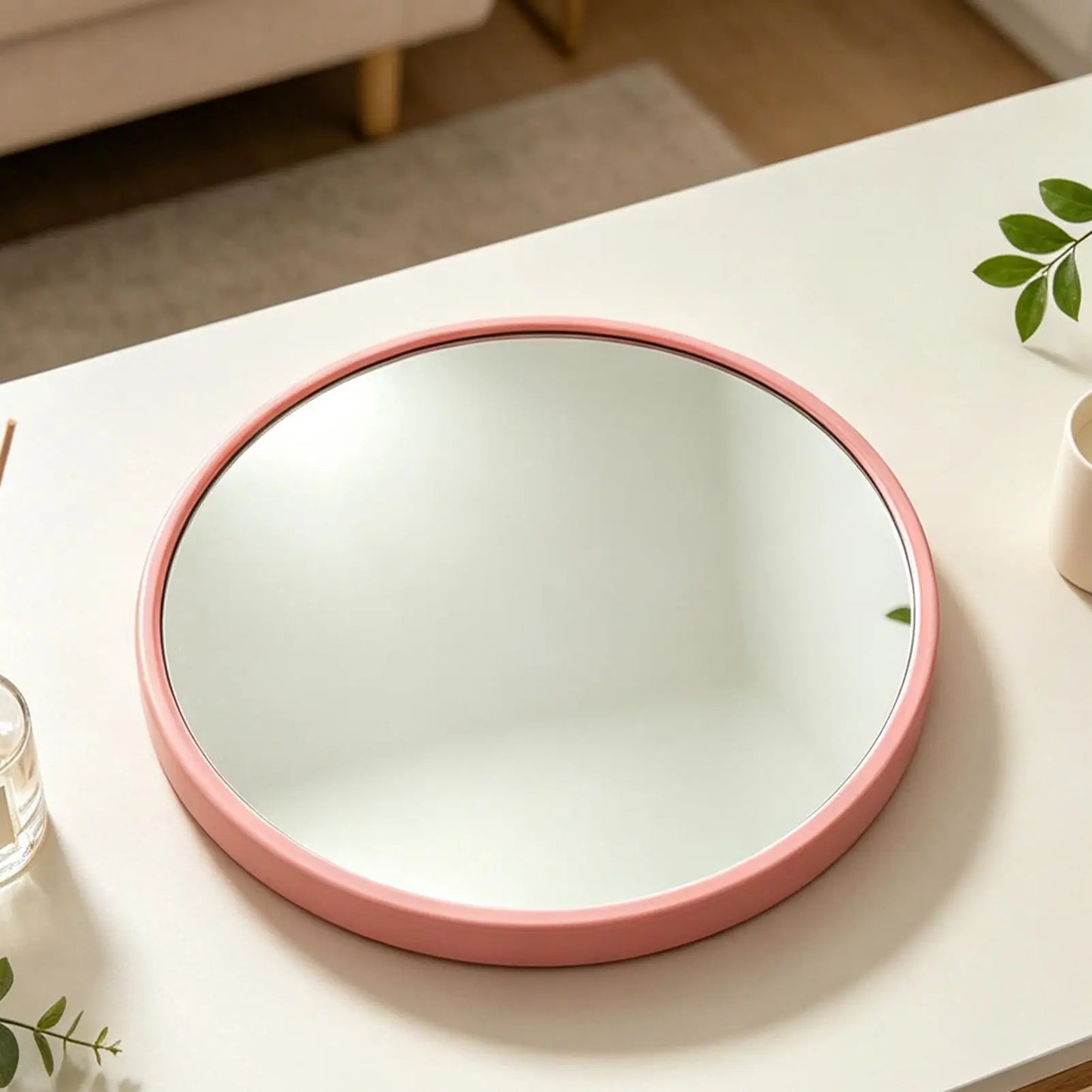 Portable Convex Wide-Angle Travel Mirror for Selfies & Vlogging