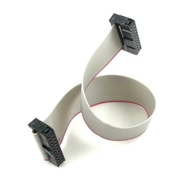 2pcs 2.0mm Pitch FC 6/8/10/14/16/18/20/24/26/30/34-60 Pin Gray Flat Ribbon Data Cable 10/20/30/50-100cm For DC3 IDC Male Header Peaceful Pleasures Health and Wellness