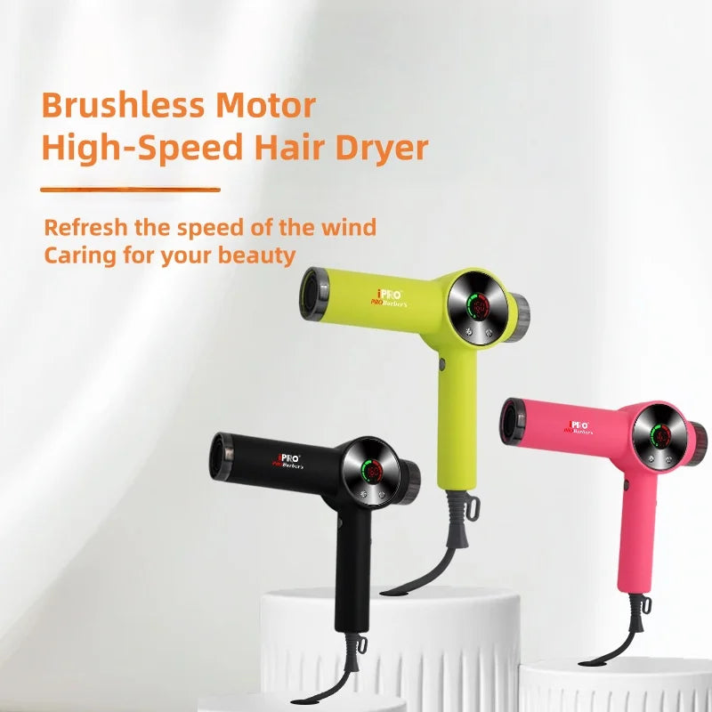 New Intelligent Brushless High-Speed Hair Dryer, Negative Ion Hair Care, High-Power Hair Salon, Exclusively For Hairdressers Peaceful Pleasures Health and Wellness