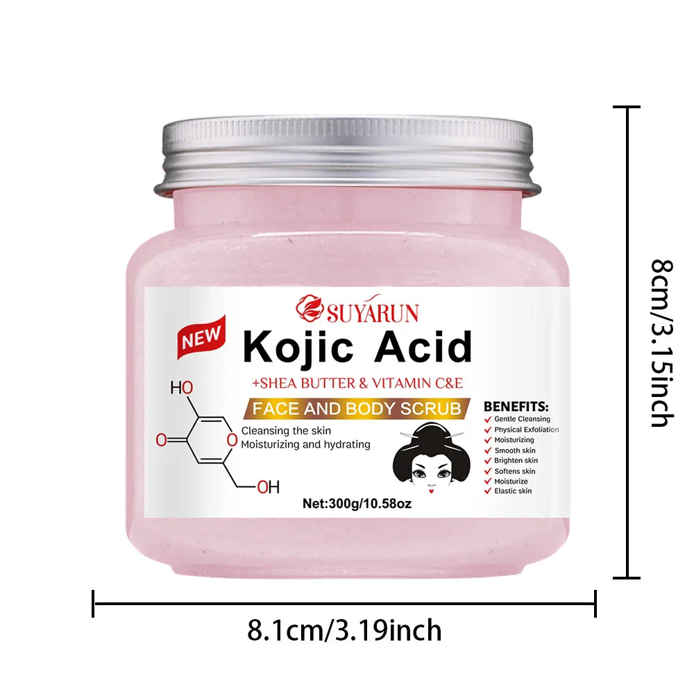 SUYARUN Kojic Acid Body Scrub – Brightening & Dark Spot Fading