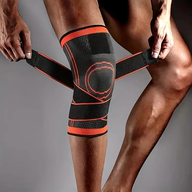 1pc Breathable Compression Knee Brace For Sports, AndJoint Support - High Elastic Knee Pad Protector For Fitness,Weightlifting Peaceful Pleasures Health and Wellness