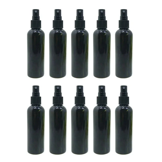 10-Pack 100ml Black Refillable Spray Bottles | Travel Atomizer Refillable Spray Bottle Oasis Select Default Title