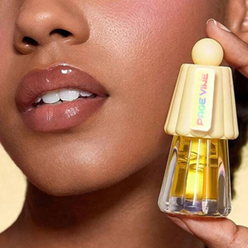 Crystal Jelly Lip Oil – Clear Hydrating Glass Lip Gloss