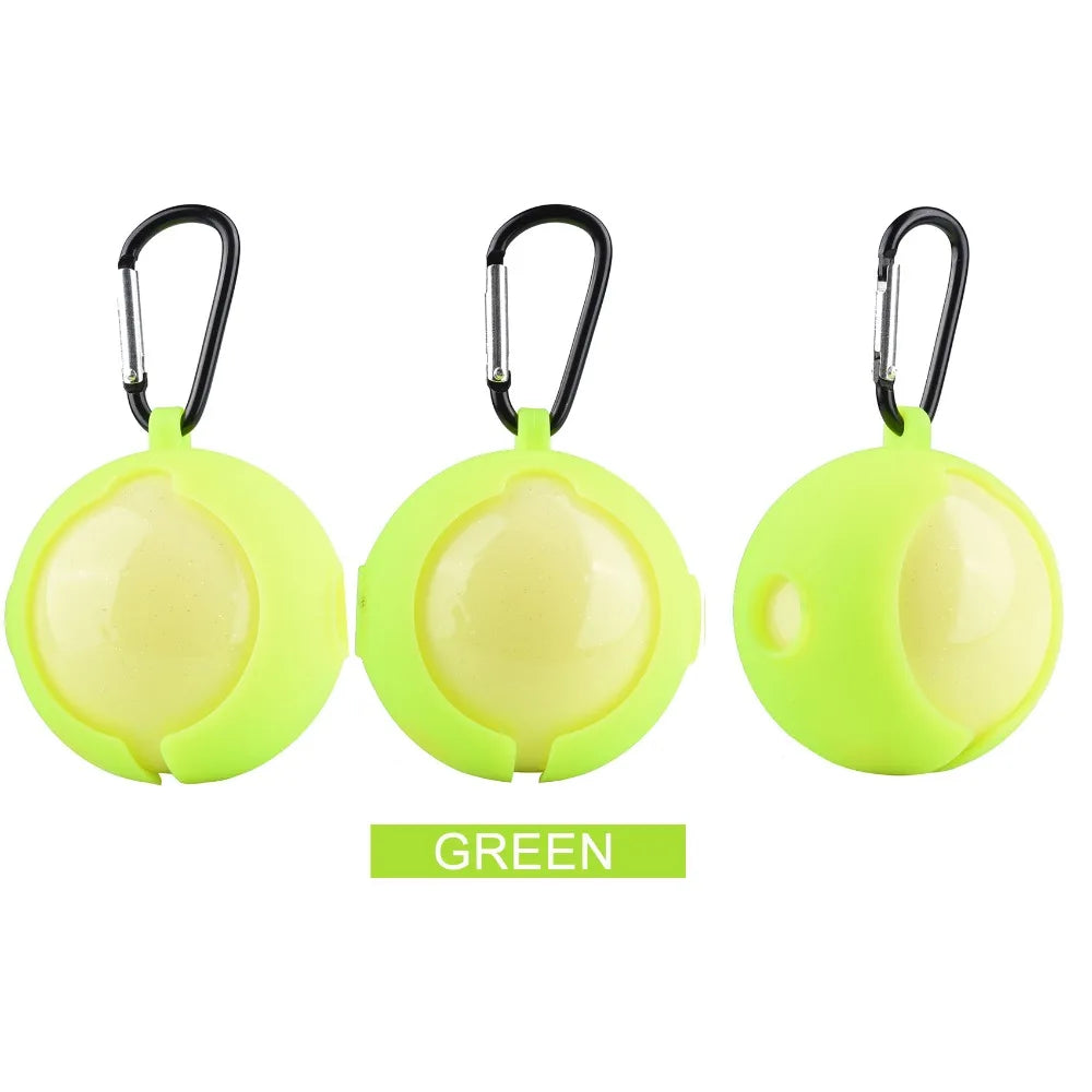 Silicone Park Golf Ball Holder Cover 60mm | Clip-On Sleeve