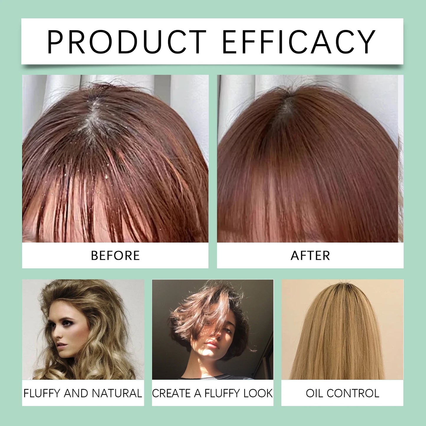 Jaysuing Matte Dry Hair Powder – Volume & Oil Control