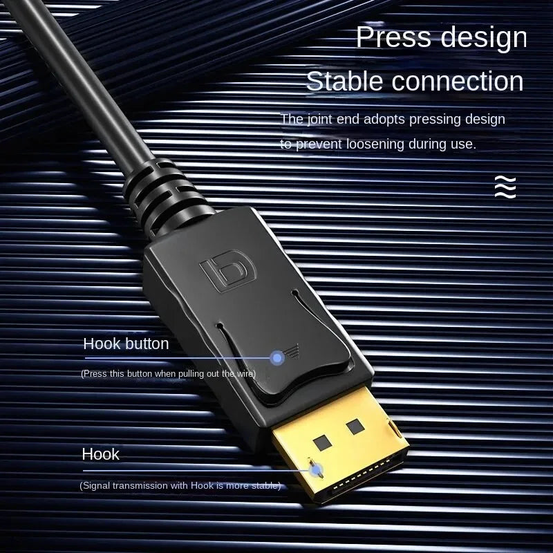 1.8m DisplayPort to HDMI Cable 1080P | PC Laptop TV Monitor