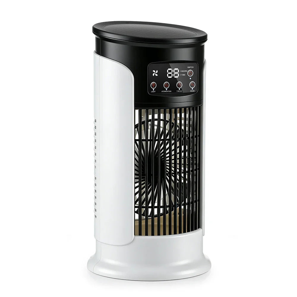 AFDEAL 6-Speed Desktop Misting Fan | Timer & 7-Color LED