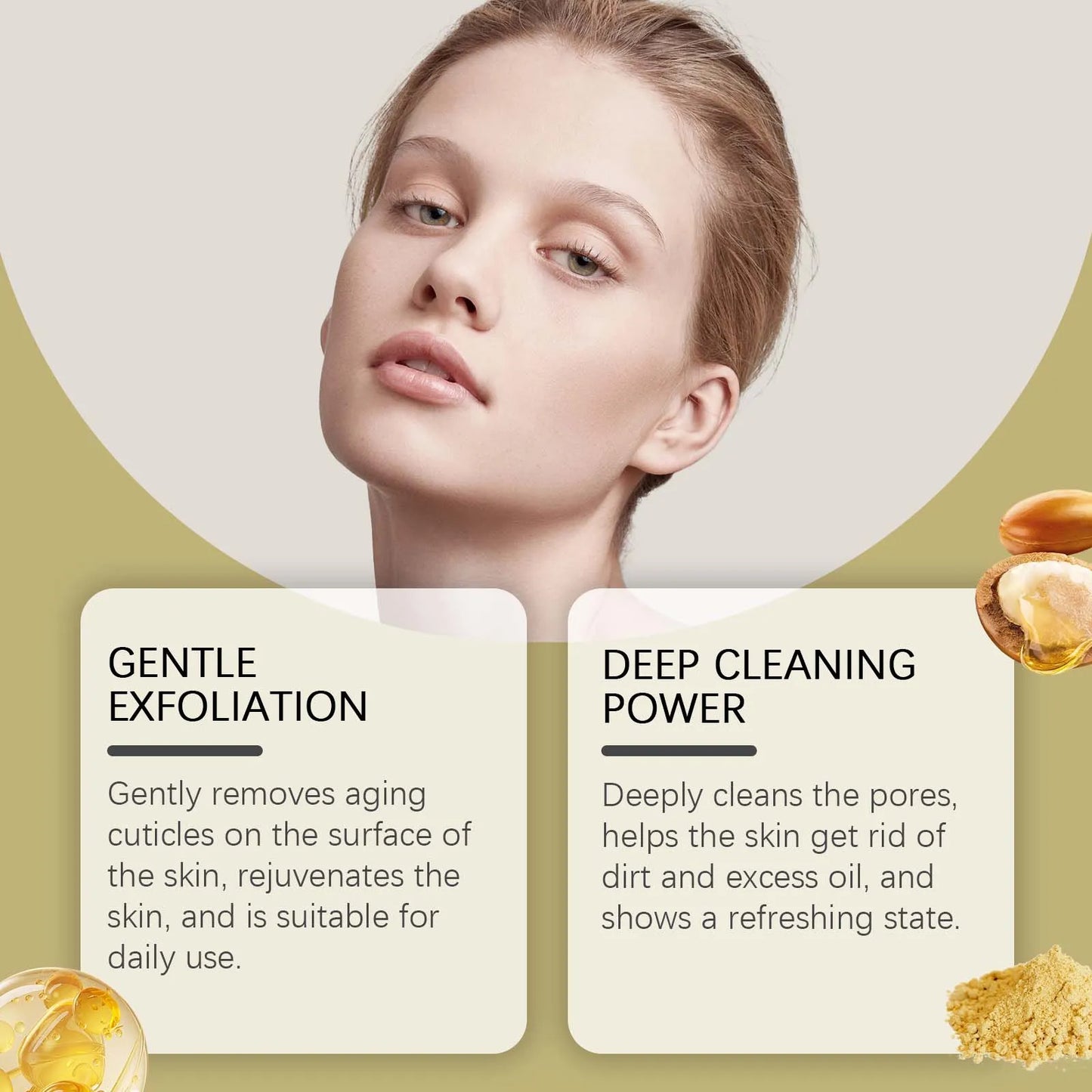 Deep Cleansing Facial Scrub – Pore Refining & Oil Control