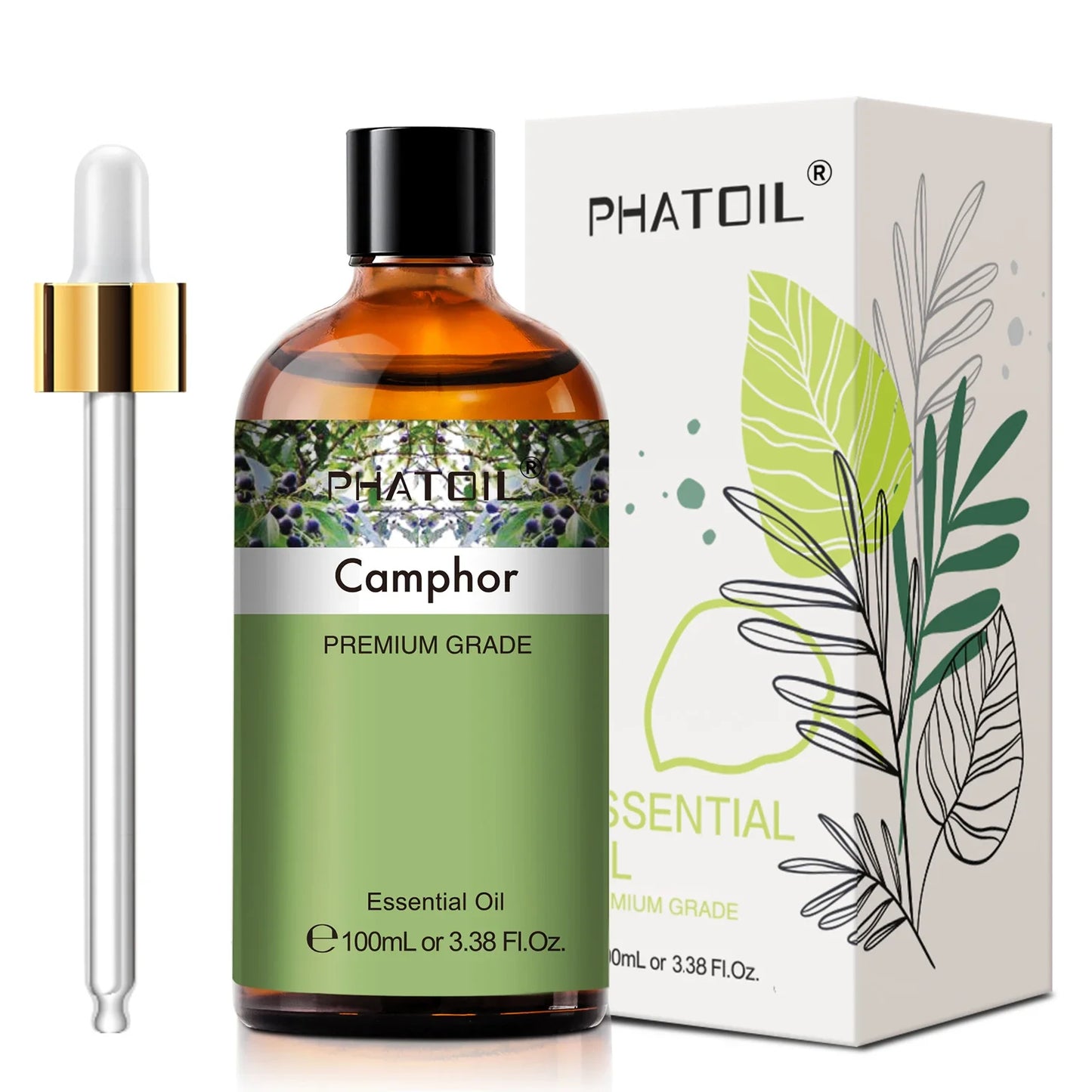 PHATOIL 100ml Pure Essential Oils for Diffuser | Aromatherapy