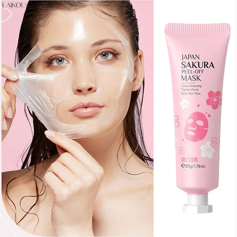 LAIKOU Sakura Peel-Off Face Mask – Blackhead & Anti-Wrinkle