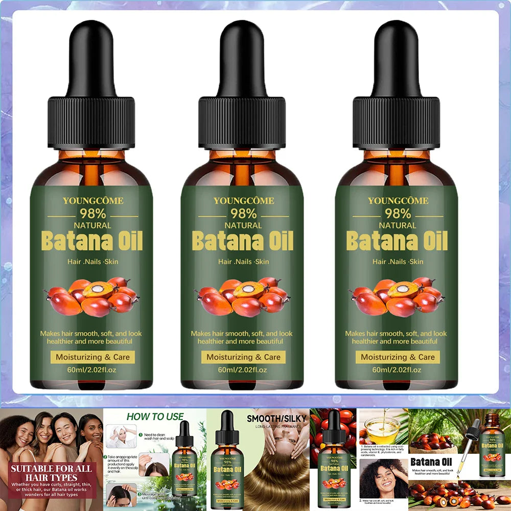 YOUNGCOME Pure Batana Oil – Hair Growth, Shine & Strength