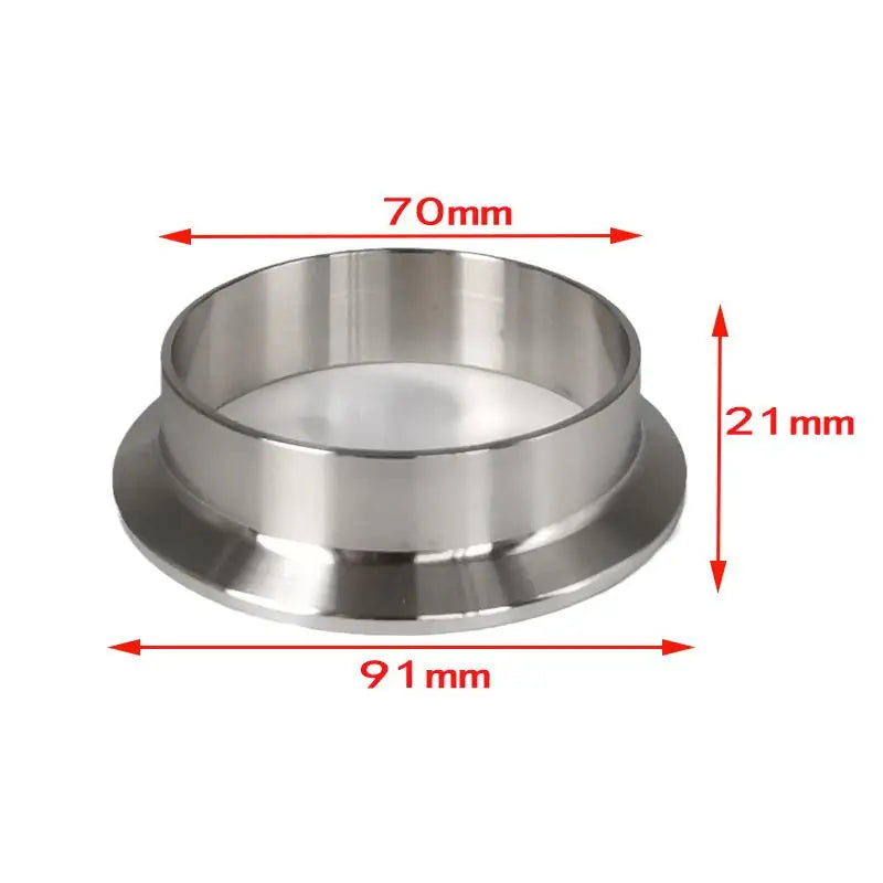New Welding Pipe Sanitary Fitting Weld Clamp Ferrule Fits Clamp Stainless Steel 304 Peaceful Pleasures Health and Wellness 70