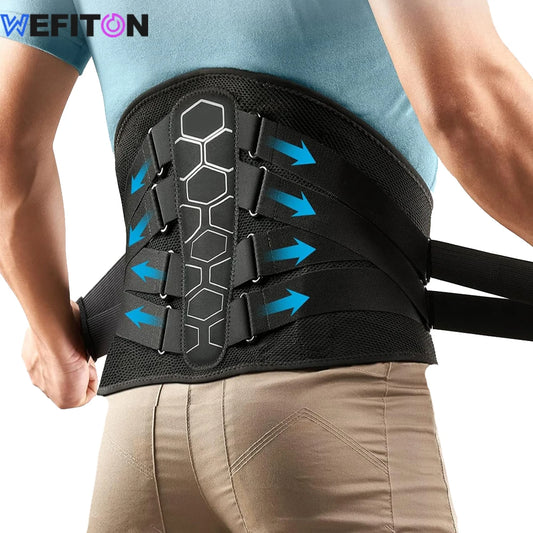 Back Brace for Lower Back Pain Women/Men,Back Support for Heavy Lifting with Ergonomic Lumbar Pad,Breathable Lumbar Support Belt Peaceful Pleasures Health and Wellness