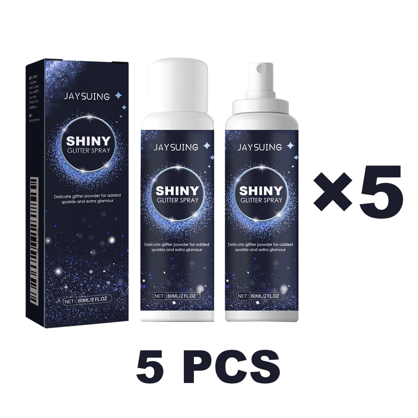 Holographic Glitter Spray for Face, Body & Hair | Party Shimmer
