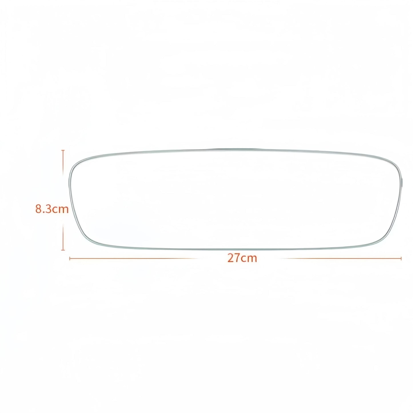 HD Panoramic Wide-Angle Car Rearview Mirror | Anti-Glare