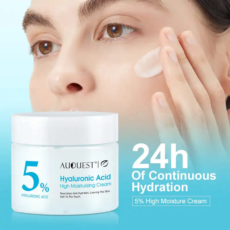 AUQUEST Hyaluronic Acid Face Serum & Cream Set | Deep Hydration