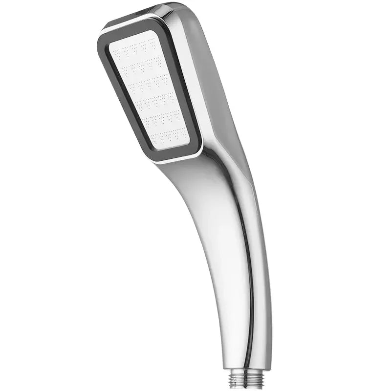 300-Hole Square Handheld Shower Head | High Pressure Water Saving