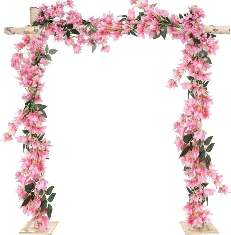 Artificial Plum Blossom Vine Garland for Wedding & Home Decor