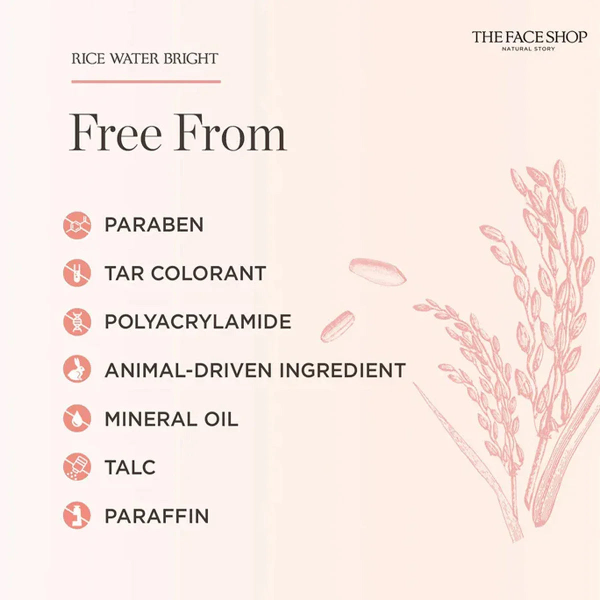 The Face Shop Rice Water Bright Face Cleanser 150g