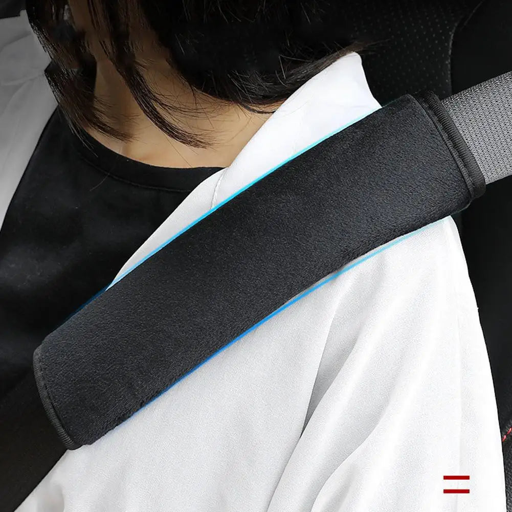 2pcsUniversal Car Safety Belt Cover Adjustable Seat Belt Cover Shoulder Strap Covers Car Shoulder Protector Pad Auto Accessories Peaceful Pleasures Health and Wellness