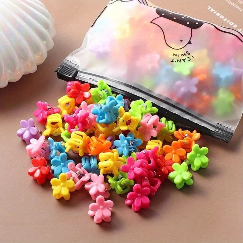 50pcs Non-Slip Mini Claw Clips – Colorful Hair Clips for Women Peaceful Pleasures Health and Wellness