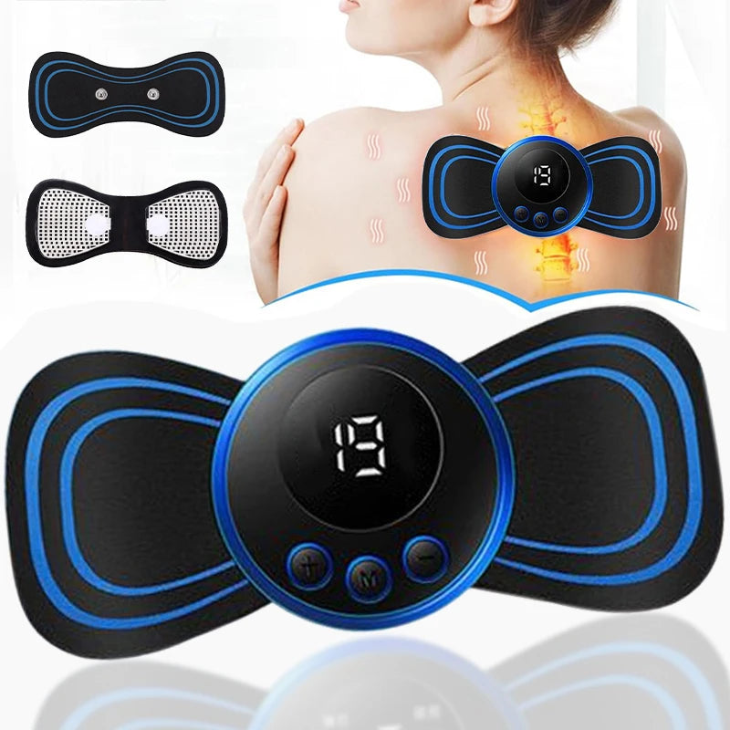 1PC Back Massage Patch, Used To Relieve Muscle Relaxation, With Full Body Digital Display Adjustment Peaceful Pleasures Health and Wellness