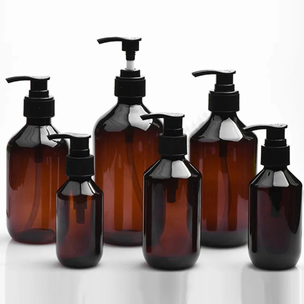 Refillable Pump Dispenser Bottles 100–500ml | Soap & Shampoo