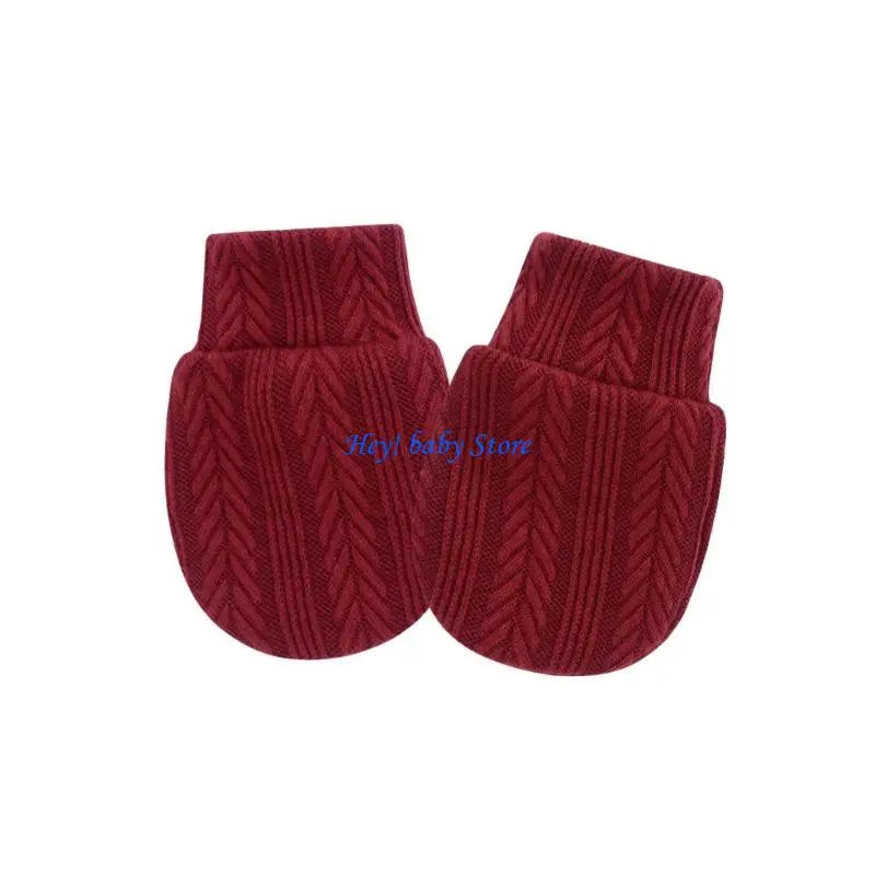 Newborn Scratch Proof Mittens | Soft Cotton Baby Hand Covers