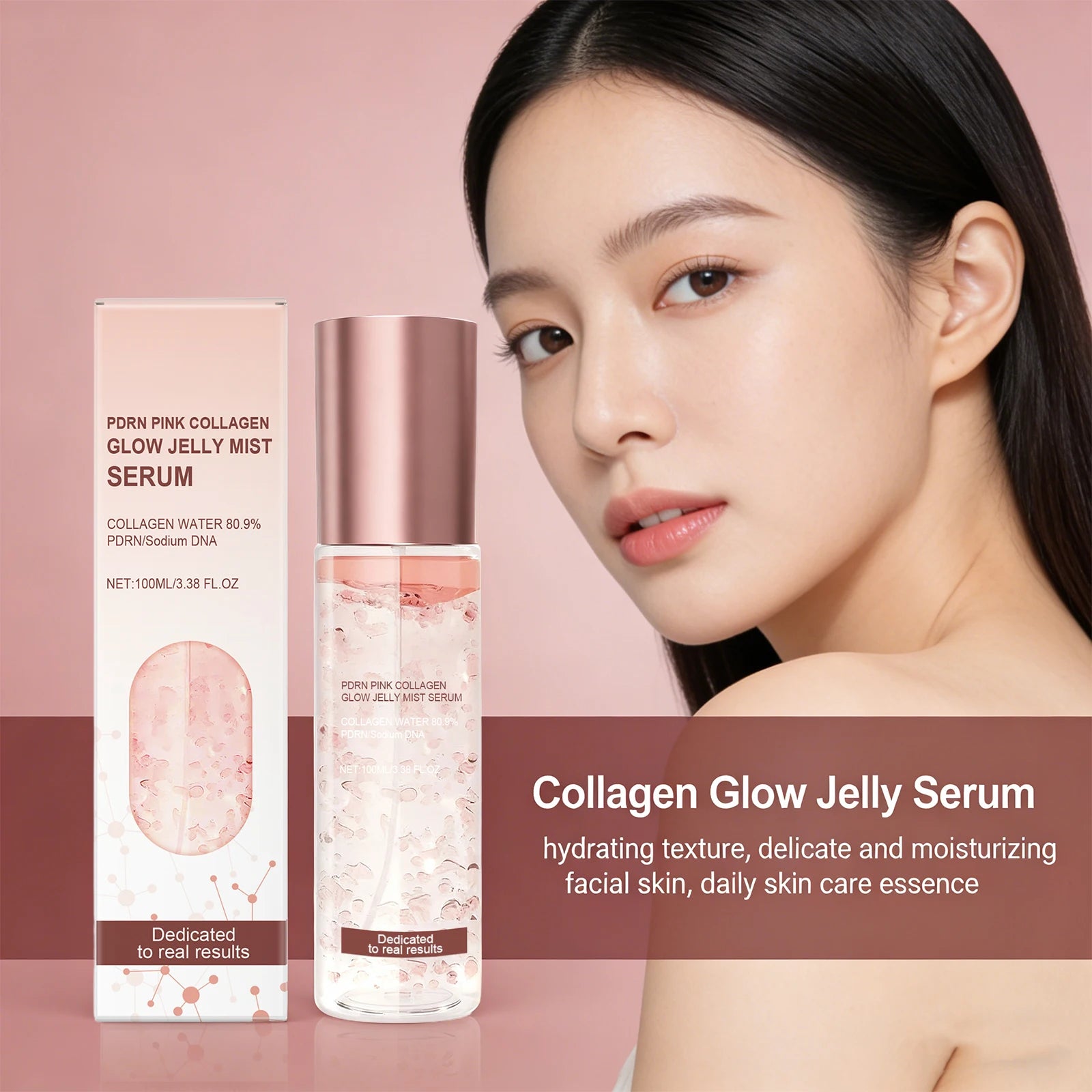 Kojic Acid Turmeric Jelly Serum for Brightening Skin Tone Antioxidant Improve Dullness Fade Acne Scars Shrink Pores Face Essence Peaceful Pleasures Health and Wellness