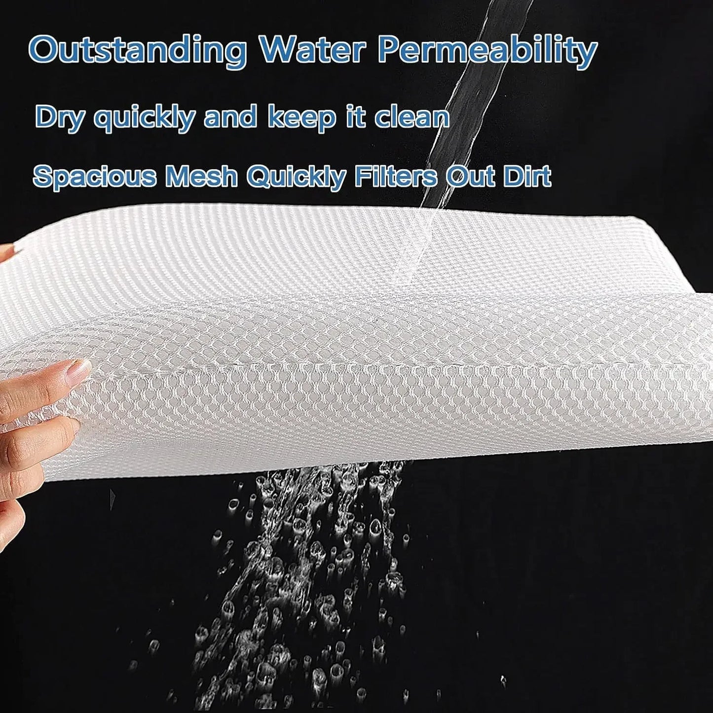 Non-Slip Shower Seat Cushion with 4D Mesh, Quick-Drying Bathtub Chair Pad for Elderly and Handicap Peaceful Pleasures Health and Wellness